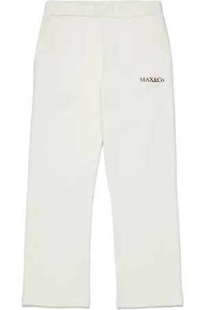MAX&Co. Kids Pants con logo estampado