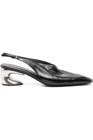 Jil Sander Zapatillas con tira trasera y tacón de 60mm