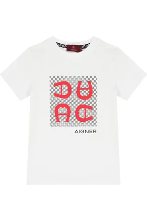 Aigner Playera con logo estampado