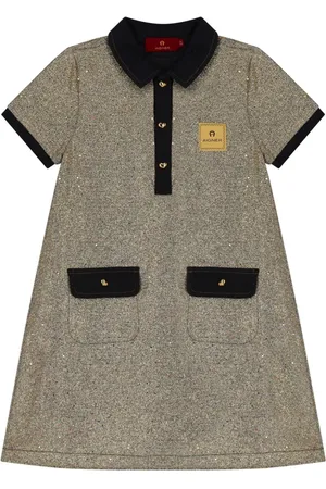 Aigner Vestido con parche del logo