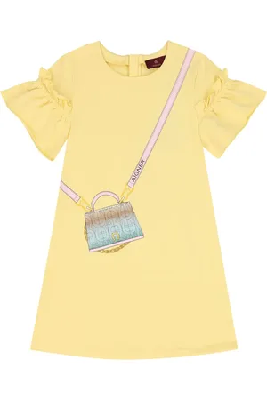 Aigner Vestido con volantes en las mangas