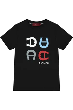 Aigner Playera con logo estampado