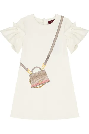 Aigner Vestido con volantes en las mangas