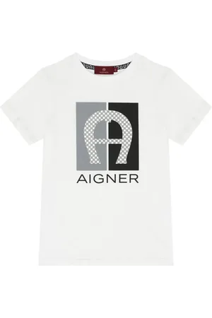Aigner Playera con logo estampado