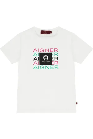 Aigner Playera con logo estampado