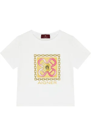 Aigner Playera con logo estampado