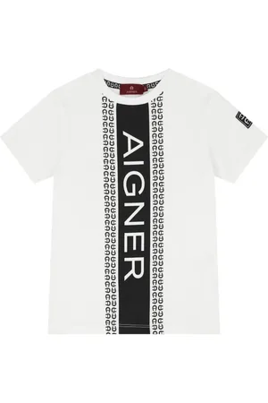 Aigner Playera con logo estampado