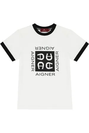 Aigner Playera con logo estampado
