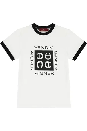 Aigner Playera con logo estampado