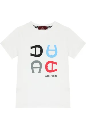 Aigner Playera con logo estampado