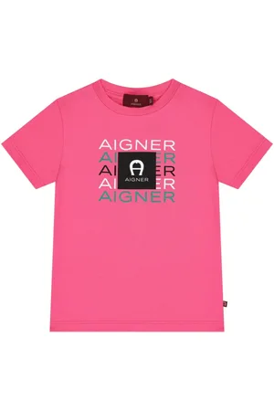 Aigner Playera con logo estampado