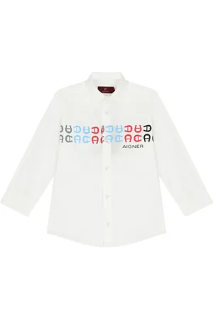 Aigner Camisa con logo estampado