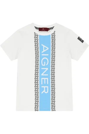 Aigner Playera con logo estampado