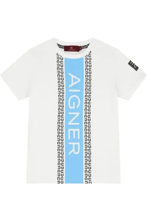 Aigner Playera con logo estampado