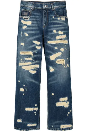 Marc Jacobs Jeans rectos con efecto envejecido