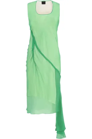 Givenchy Vestido de seda con volantes