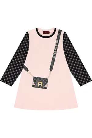 Aigner Vestido con estampado gráfico del logo