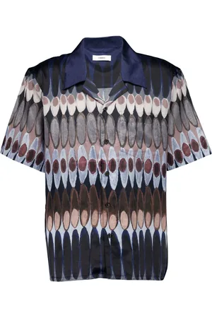 COMMAS Camisa con estampado abstracto