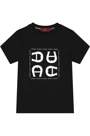 Aigner Playera con logo estampado