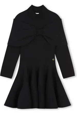 Lanvin Vestido tejido con moño grande