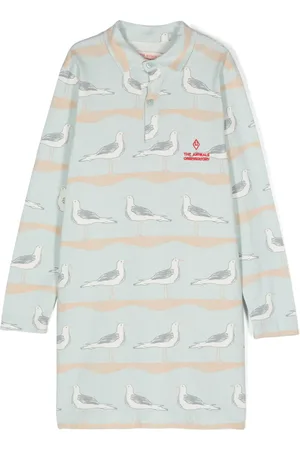 The Animals Observatory Vestido estilo playera tipo polo Dragon
