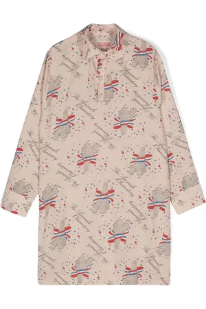 The Animals Observatory Vestido con estampado Dragon Eiffel Tower