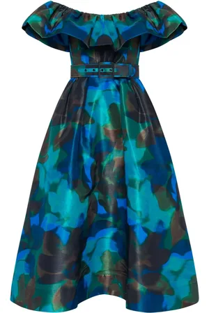 Rebecca Vallance Vestido midi Night Shade
