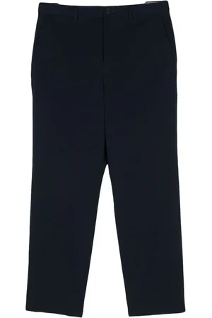 Paul Smith Pantalones de vestir de tejido seersucker