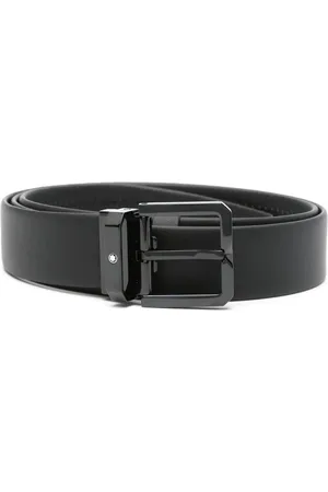 Montblanc Cinturón con hebilla cuadrada