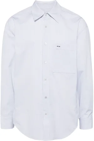 WOOYOUNGMI Camisa con rayas estampadas