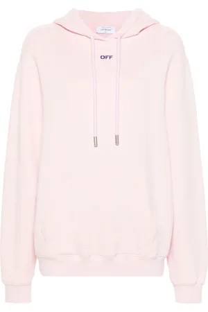 OFF-WHITE Hoodie con logo bordado