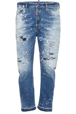 Dsquared2 Jeans rectos con efecto envejecido
