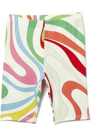 PUCCI Junior Shorts con estampado Marmo