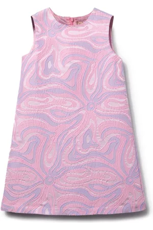 PUCCI Junior Vestido con motivo Marmo