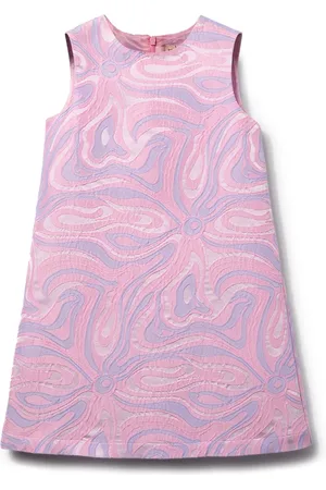 PUCCI Junior Vestido con motivo Marmo