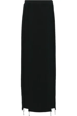 Vetements Falda larga bordada