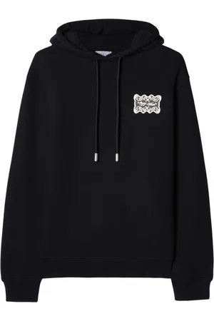 OFF-WHITE Hoodie con aplique del logo