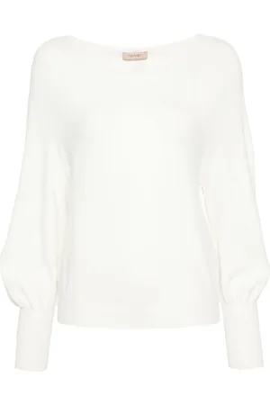 Twin-Set Top con cuello barco
