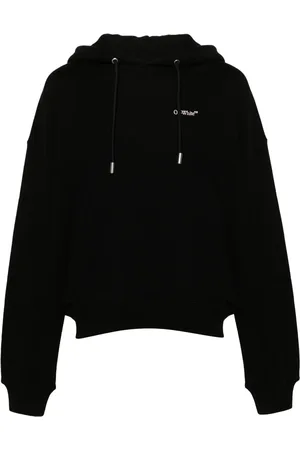 OFF-WHITE Hoodie con logo bordado
