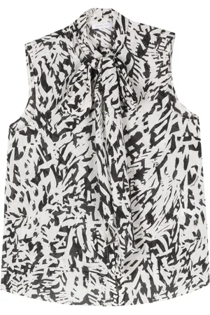 Patrizia Pepe Blusa con estampado abstracto