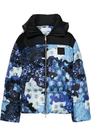 OFF-WHITE Chamarra capitonada Camo