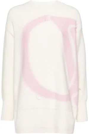 OFF-WHITE Suéter tejido con logo en intarsia