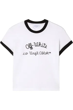 OFF-WHITE Playera con logo bordado
