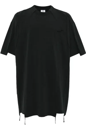 Vetements Playera con logo bordado