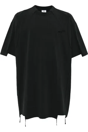 Vetements Playera con logo bordado