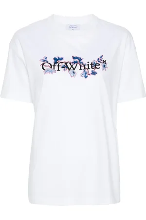 OFF-WHITE Playera con logo estampado