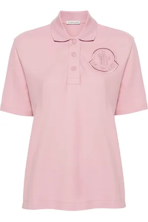 Moncler Playera tipo polo con logo bordado
