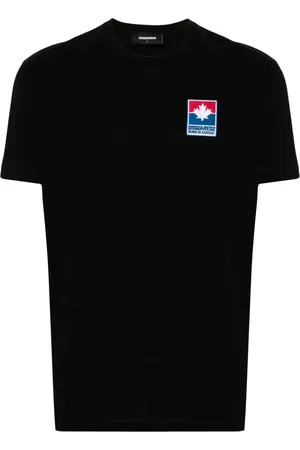 Dsquared2 Playera con parche del logo