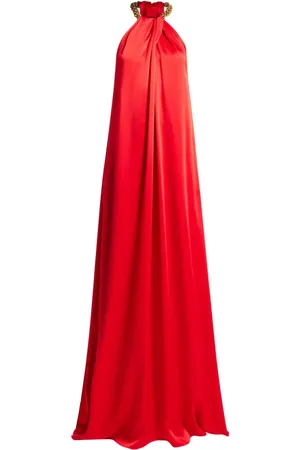 Stella McCartney Vestido de fiesta con cuello halter