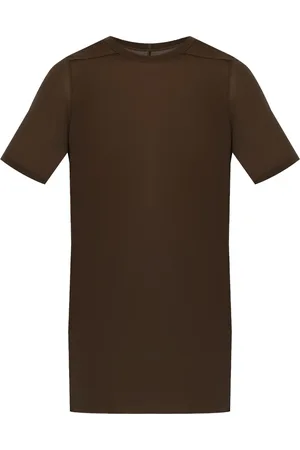 Rick Owens Playera con cuello redondo